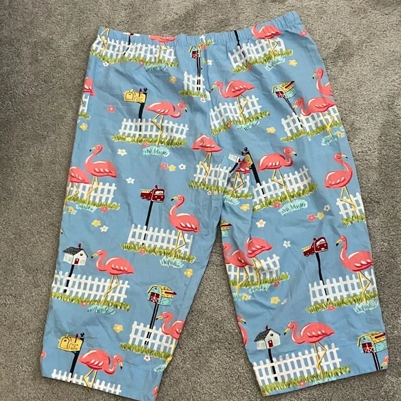 Vintage Nick and Nora Cropped Pajama Bottoms size XXL - Picture 2 of 9